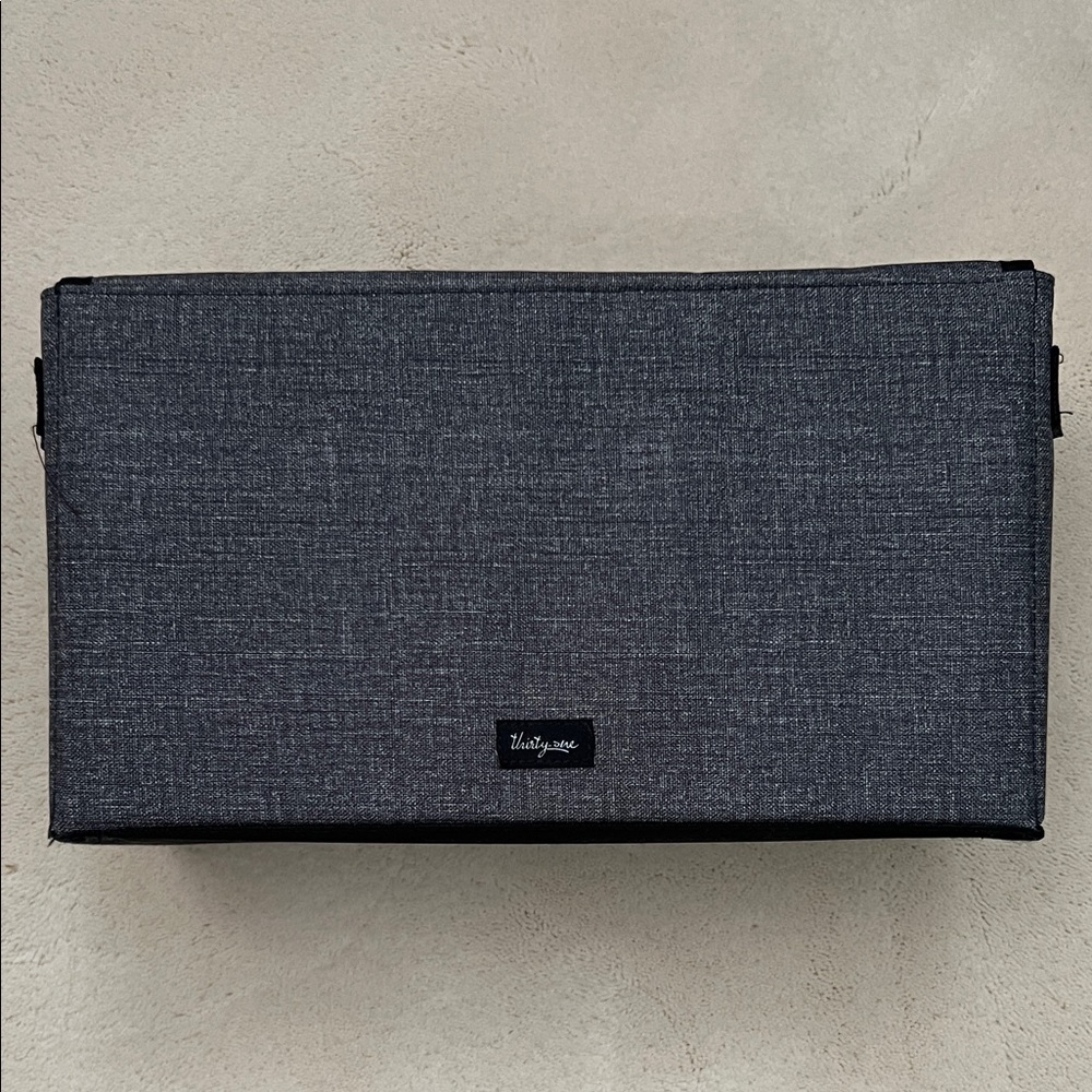 Thirty-One Gray Foldable Storage Organizer - Picture 2 of 4